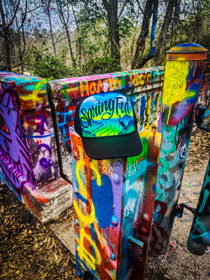 SpringFed Airbrushed Trucker